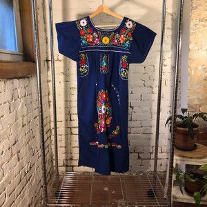 Vintage Mexican Market Dress